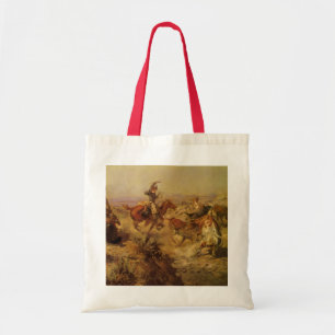 Bolsa Tote Caubóis Antigos, Derrubados por CM Russell