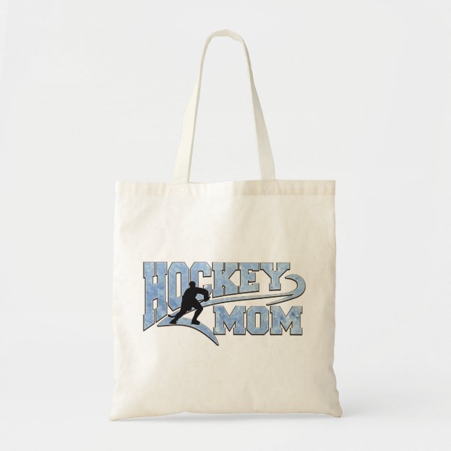 Bolsa Tote Cauda Atlética da Mãe de Hockey (Frente)