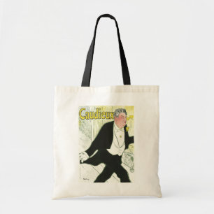 Bolsa Tote Caudieux por Toulouse Lautrec, Arte Novo Antigo
