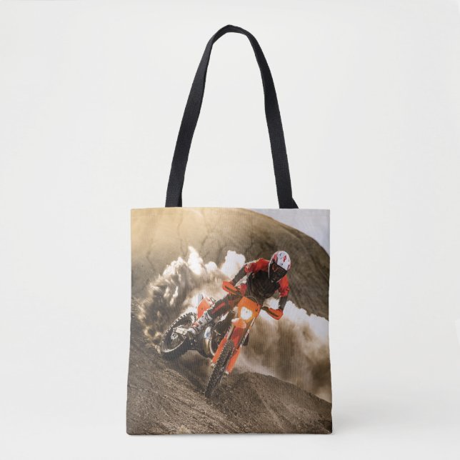 Bolsa Tote Cavaleiro Motocross (Frente)