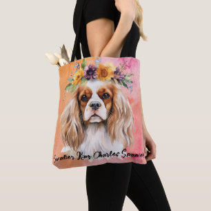Bolsa Tote Cavalier King Charles Spaniel Dog