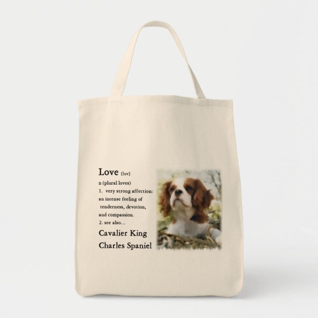 Bolsa Tote Cavalier King Charles Spaniel Gifts (Frente)
