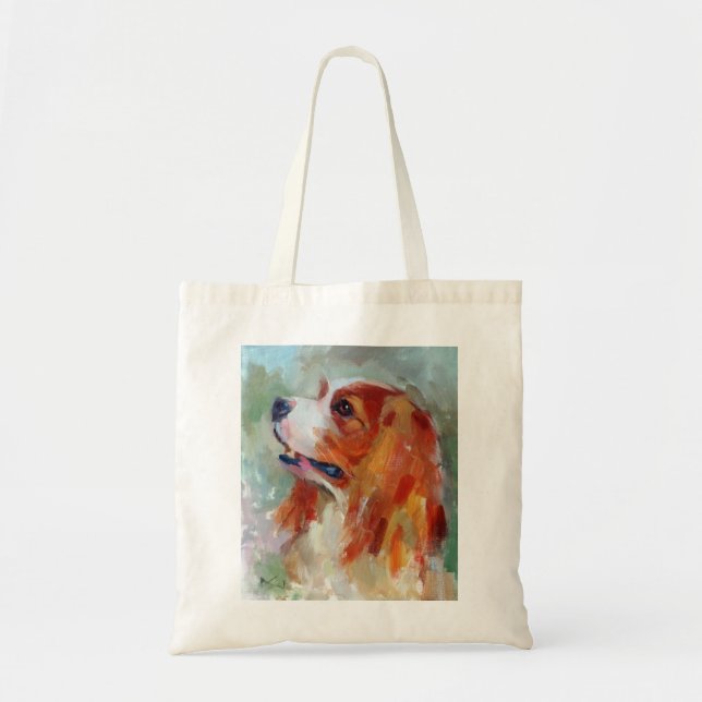 Bolsa Tote Cavalier King Charles Spaniel Tote Bag (Frente)