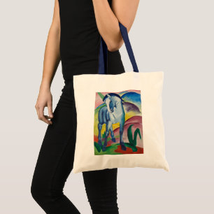 Bolsa Tote Cavalo Azul por Franz Marc, Arte Fino Vintage