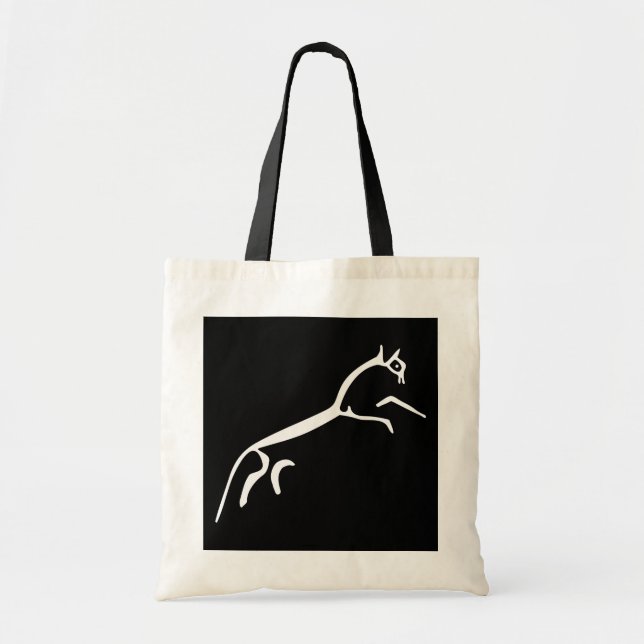 Bolsa Tote Cavalo branco (castelo de Uffington) (Frente)