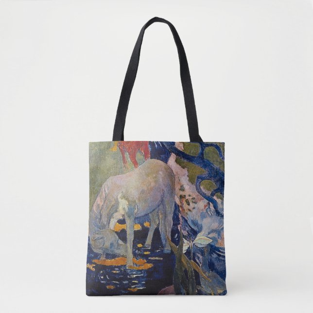 Bolsa Tote Cavalo Branco de Paul Gauguin (Frente)