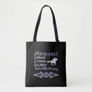 Bolsa Tote Cavalo Clássico Bravo e Duro