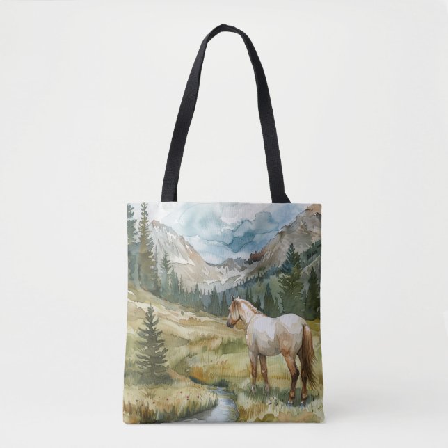 Bolsa Tote Cavalo da Montanha (Frente)
