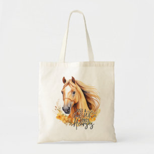 Bolsa Tote Cavalo de Aquarela Cuja Cadeza