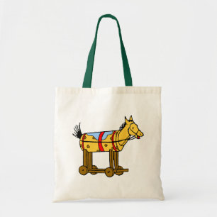 Bolsa Tote Cavalo de Brinquedos com Rodas