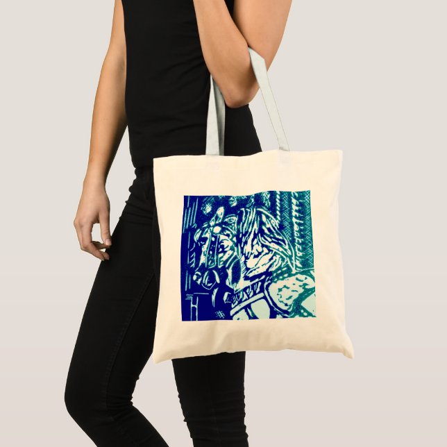Bolsa Tote Cavalo de Carnaval Blues (Frente (produto))