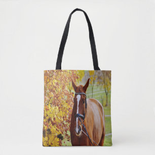 Bolsa Tote Cavalo de outono