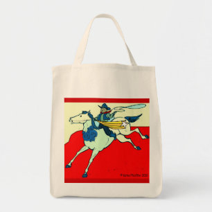 Bolsa Tote Cavalo do vaqueiro por Katie Pfeiffer