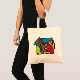 Bolsa Tote Cavalo e Fazenda
