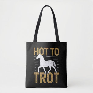 Bolsa Tote Cavalo Equestre de Trote a Quente