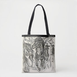 Bolsa Tote Cavalo Galopando – Edvard Munch – Personalizado