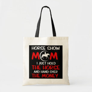 Bolsa Tote Cavalo Mostra Mãe Eu Só Seguro O Cavalo E A Mão