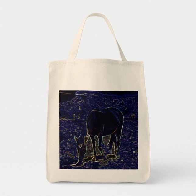 Bolsa Tote Cavalo Neon - (Frente)