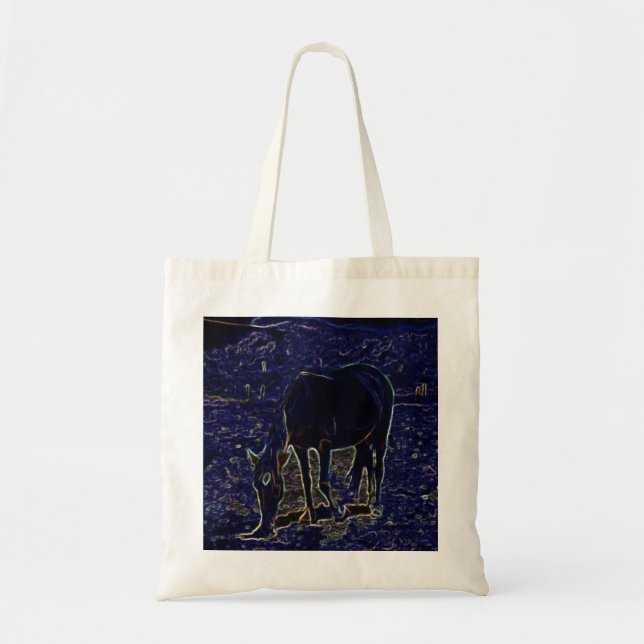 Bolsa Tote Cavalo Neon - (Frente)