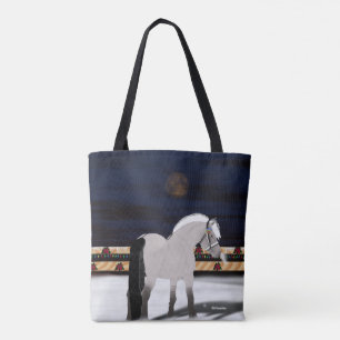 Bolsa Tote Cavalo norueguês bonito do fiorde