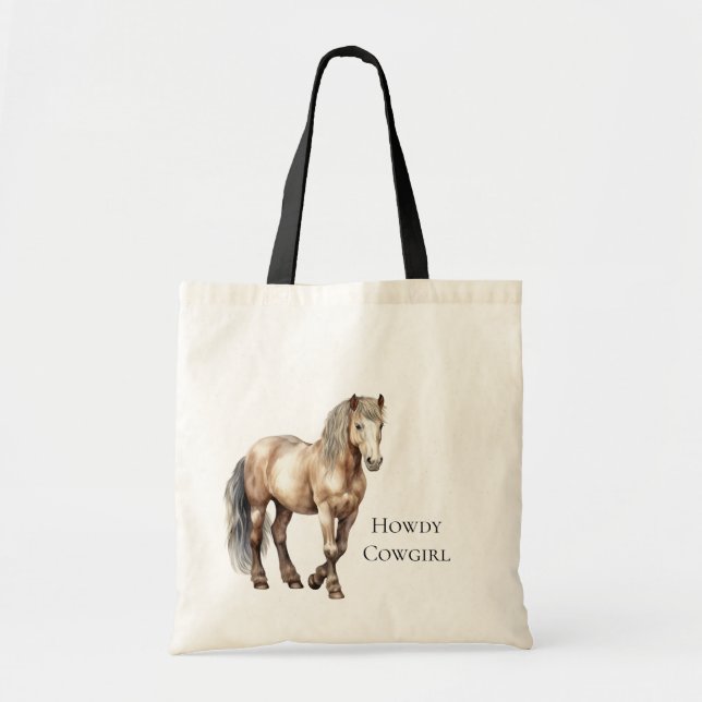 Bolsa Tote Cavalo Ocidental (Frente)