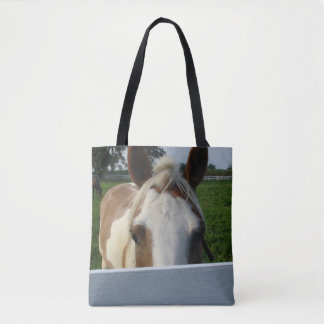 Bolsa Tote Cavalo Palomino Brincando de Esconde-Esconde