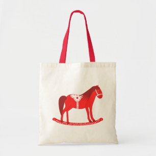 Bolsa Tote Cavalo Rocco de Natal escandinavo