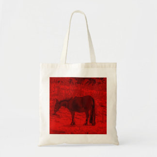Bolsa Tote Cavalo Vermelho