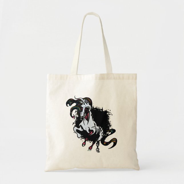 Bolsa Tote Cavalo Zumbi Em Pé (Frente)