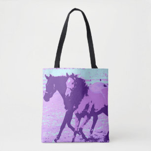 Bolsa Tote Cavalos de Pop