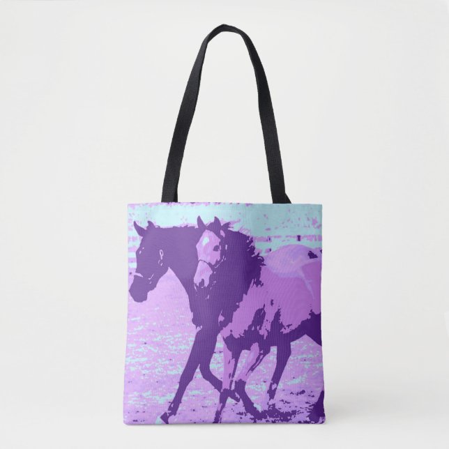 Bolsa Tote Cavalos de Pop (Frente)