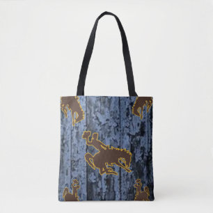 Bolsa Tote Cavalos de toalha