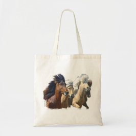 Bolsa Tote Cavalos islandêses