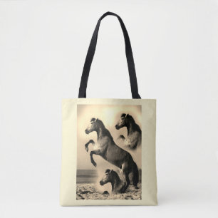 Bolsa Tote Cavalos na arte
