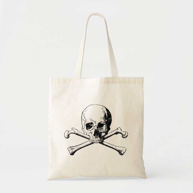 Bolsa Tote Caveira Pirata (Frente)