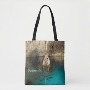 Bolsa Tote Caverna de Cristal, Bermudas