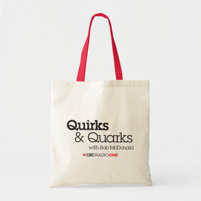 Bolsa Tote CBC Quirks & Quarks (Frente)