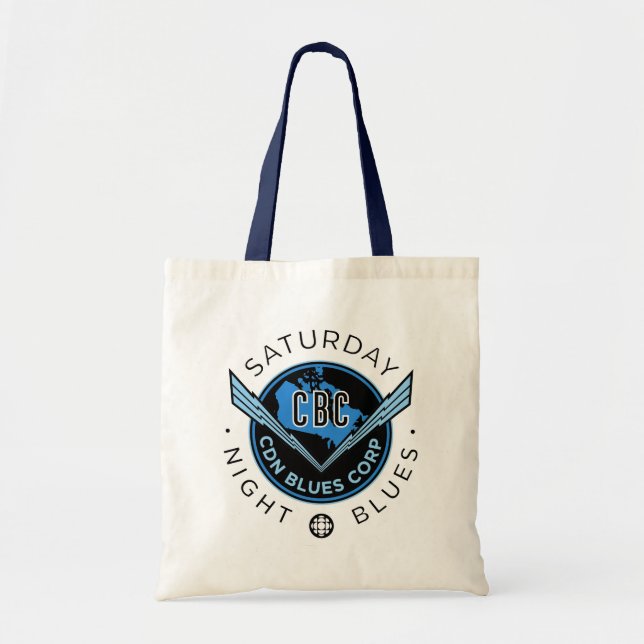 Bolsa Tote CBC Saturday Night Blues (Frente)
