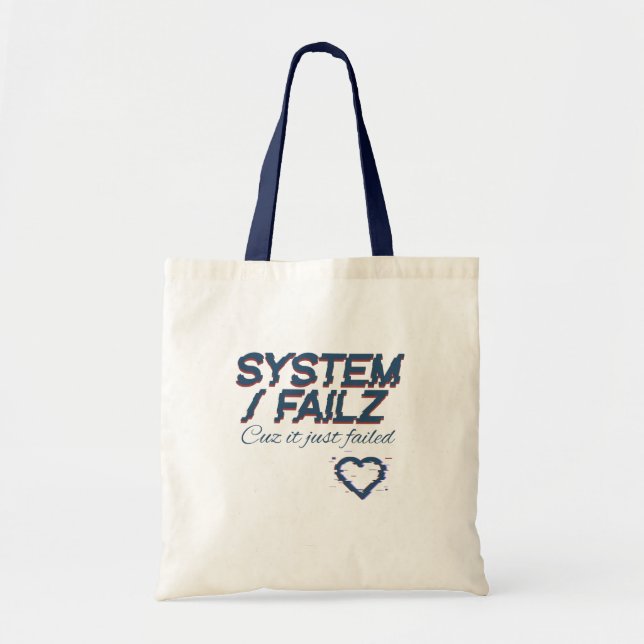 Bolsa Tote CDsistemaFalhas (Frente)