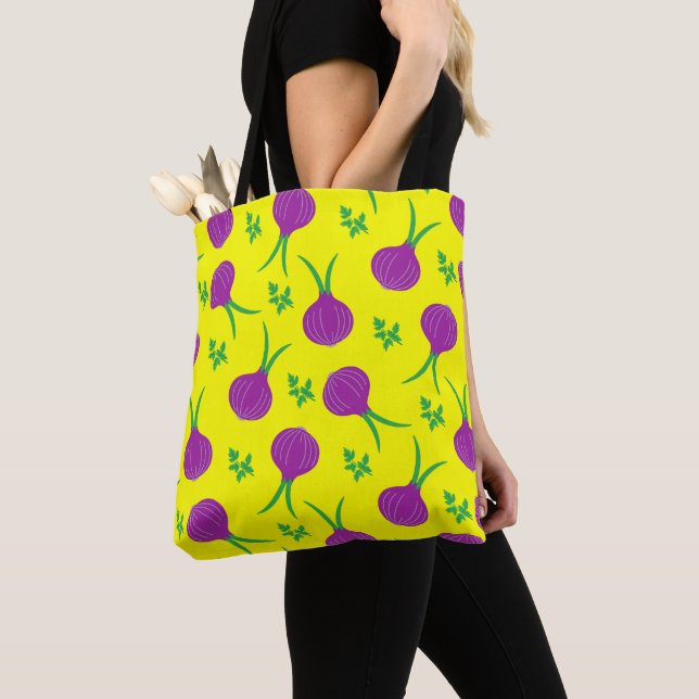 Bolsa Tote Cebollas (Close Up)