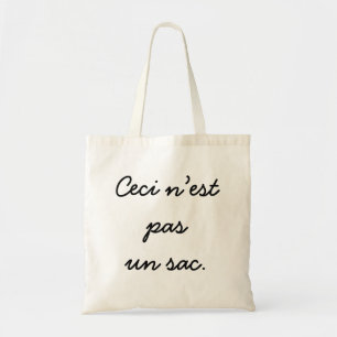 Bolsa Tote Ceci n’est pas un sac.
