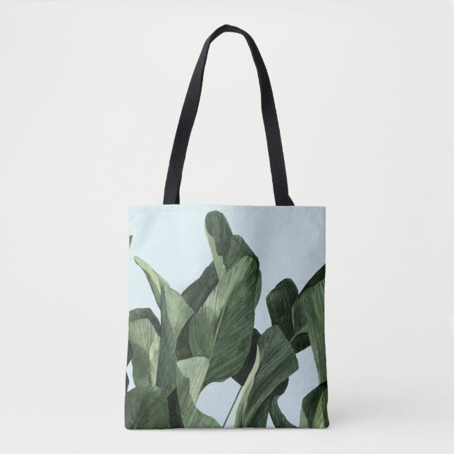 Bolsa Tote Celadon Palms (Frente)