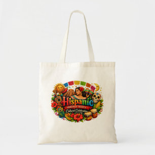 Bolsa Tote Celebração Cultural do Mês da Herança Hispânica