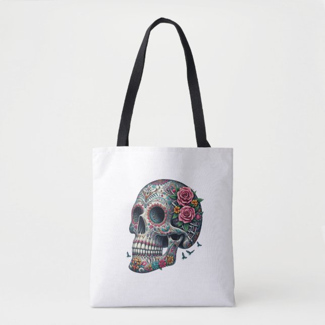 Bolsa Tote Celebração da Vida e da Morte (Frente)