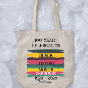 Bolsa Tote celebração de 100 anos do mês da história negra 20