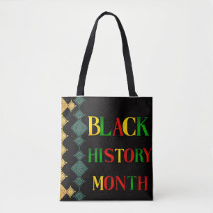 Bolsa Tote Celebração de 100 anos do mês da história negra de