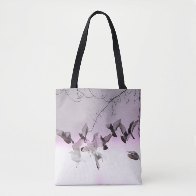 Bolsa Tote Celebração de Aves (Frente)