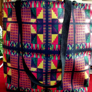 Bolsa Tote Celebração De Lindas Cores Africanas
