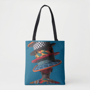 Bolsa Tote Celebrando A Arte de Quilting Eu Uso Muitos Chapéu
