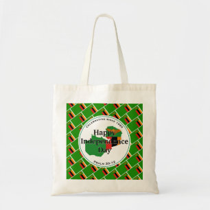 Bolsa Tote Celebrando a INDEPENDÊNCIA Zâmbia na ZÂMBIA